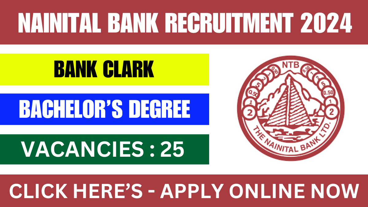 Nainital Bank Clerk Recruitment 2024