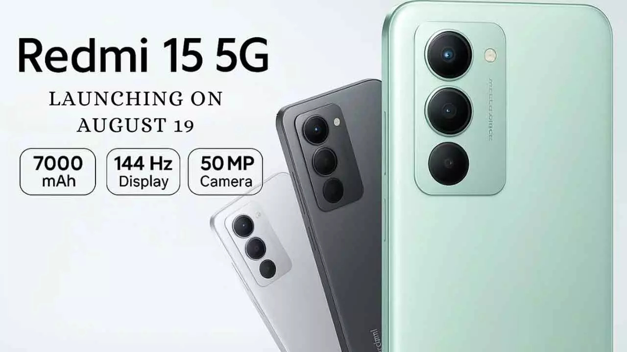 Redmi 15 5g Launch Date, Specifications & Price in India