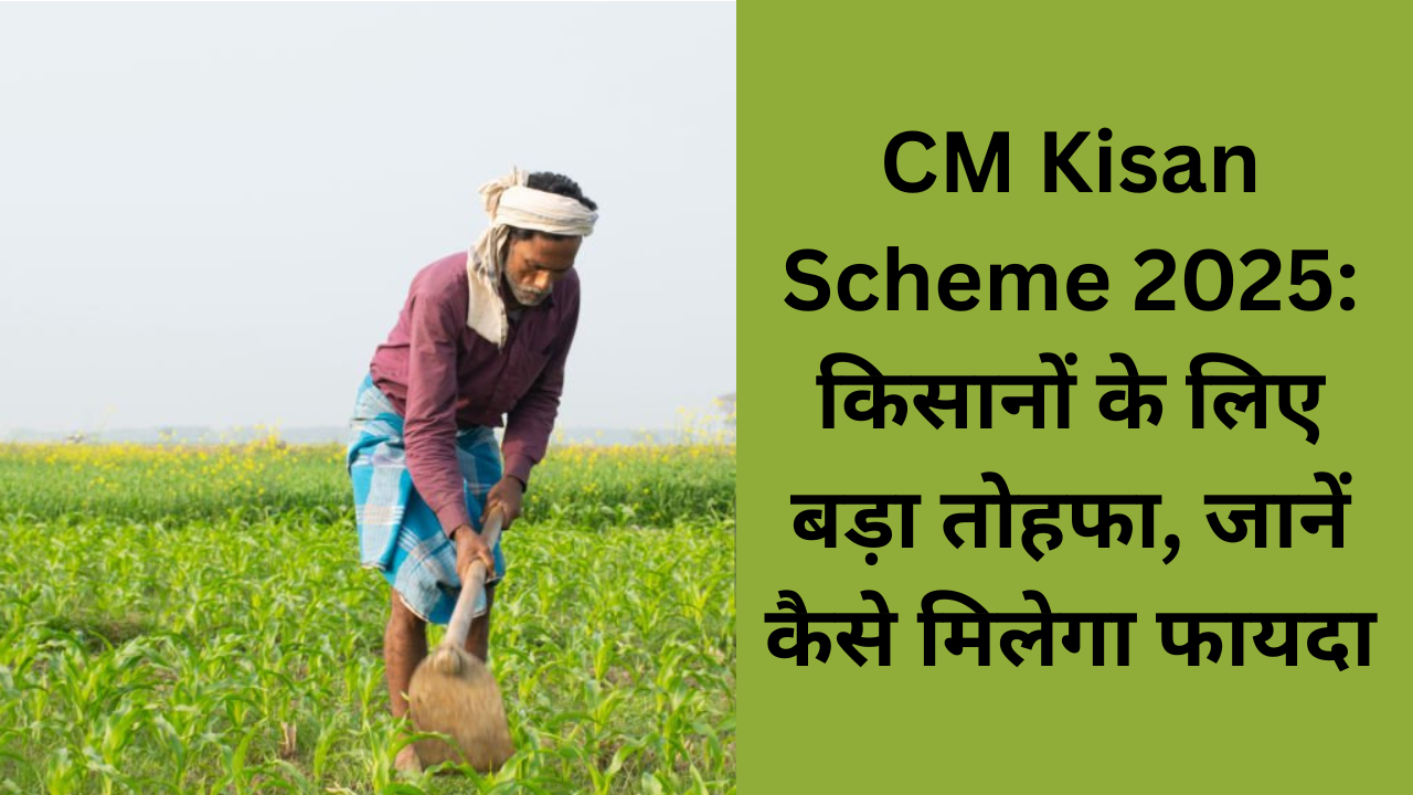 CM Kisan Scheme 2025 किसानों के लिए बड़ा तोहफा जानें कैसे मिलेगा फायदा